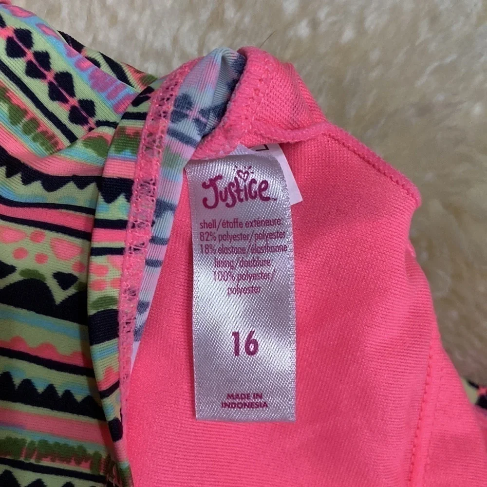 Justice size 16 swim suit